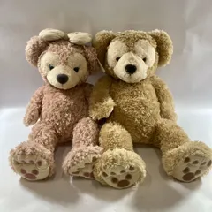 ★ 特大サイズ ダッフィー シェリーメイ ぬいぐるみ 約100cm 現状品 1.9kgのサムネイル
