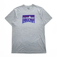 Patagonia Tシャツ L グレー プリント Fitz Roy Frostbite COTTON / POLY RESPONSIBILI TEE REGULAR FIT 39115のサムネイル