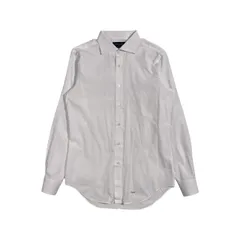 KAMAKURA SHIRTS 鎌倉シャツ THOMAS MASON シャドウストライプ ワイドカラー 長袖シャツ  /ホワイト系 メンズのサムネイル