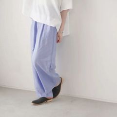 快晴堂 ふわふわタックパンツ リラクシン&ルージー 51P34 サイズF