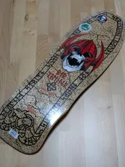 スケートボード デッキ POWELL PERALTA パウエル ペラルタ WELINDER NORDIC SKULL NATURAL DECK SHAPE 　9.625のサムネイル