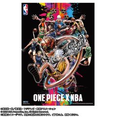 [신품 미사용] ONE PIECE × NBA 콜라보레이션 B2 포스터 공식 상품 원피스