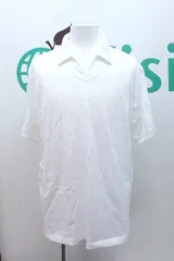 【207213】JOSEPH ジョセフ  コットンナイロンテリー　スキッパー　ポロシャツ ストレッチ　XXL メンズ  52 ホワイトのサムネイル