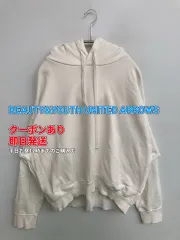 BEAUTY&YOUTH UNITED ARROWS ビューティアンドユースユナイテッドアローズ パーカー ホワイト スウェット 無地 プルオーバー 長袖 メンズ レディースのサムネイル