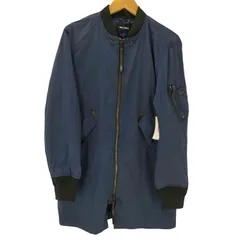 ディーゼル DIESEL J-UBERT JACKET Long MA-1 フライト ボンバー ジャケット ダブルジップ  メンズ import：S のサムネイル