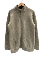 パタゴニア PATAGONIA  ラムウール フルジップ ドライバーズニット グレージュ 50660F7 セーター ベージュ Lサイズ 101MT-6491のサムネイル