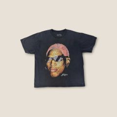 Dennis Keith Rodman デニスロッドマン TフェードTシャツ黒 - メルカリ