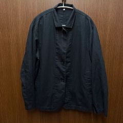 新品 無印 MUJI labo リネン混ウールジャケット L - メルカリ