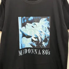 新品 マドンナ Madonna Tシャツ Lサイズ バンドTシャツ ミュージックTシャツ アーティストTシャツ メンズ ユニセックス レディース 半袖 夏物 夏服 プリント グラフィック アルバム オールディーズ ストリート アメカジ アメリカン USAのサムネイル