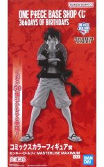 [중고]피규어 원숭이·D·루피 [ONE PIECE BASE SHOP 복권 366DAYS OF BIRTHDAYS] MASTERLISE MAXIMUM 코믹스 컬러 피규어상 피규어
