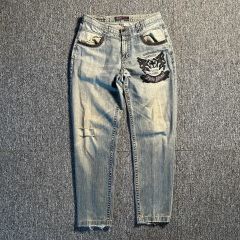 激レアFUBU JEANS 濃紺 極太　デニム　B系 Y2K 00s 刺繍 激レアFUBU JEANS 濃紺 極太 デニム B系 Y2K 00s 刺繍 - メルカリ