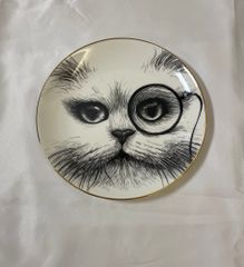 美品】マイセン 食器 2004年 イヤープレート サル 猿 干支 申年 飾り皿