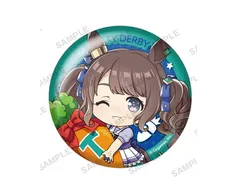 トーセンジョーダン ウマ娘 プリティーダービー むぎゅみにトレーディング缶バッジ vol.4 トーセンジョーダン グッズ 缶バッジ 缶バッチ カンバッジ カンバッチのサムネイル