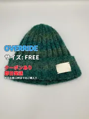 OVERRIDE オーバーライド ニットキャップ/ビーニー FREE グリーン メンズ レディースのサムネイル