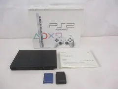  中古品 ゲーム プレイステーション2 PS2 本体 SCPH-70000 ブラック 動作品 箱付きのサムネイル