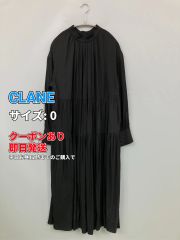 CLANE 3WAYレイヤードグロスワンピース ブラック セットアップ 黒