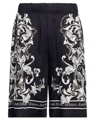 ヴェルサーチ メンズ ボトムス ハーフパンツ・ショーツ ショートパンツバミューダパンツ VERSACE JEANS COUTURE White ホワイトのサムネイル
