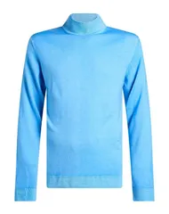 ダニエル フィエゾリ メンズ アウター ニット・セータートルネック DANIELE FIESOLI Sky Blue ブルーのサムネイル