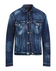 ディースクエアード メンズ アウター ジャケット・ブルゾン デニムブルゾン DSQUARED2 Blue ブルーのサムネイル