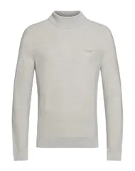 ボス メンズ アウター ニット・セータートルネック BOSS Gray グレーのサムネイル