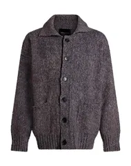 ロベルトコリーナ メンズ アウター カーディガン ROBERTO COLLINA Taupe トープのサムネイル