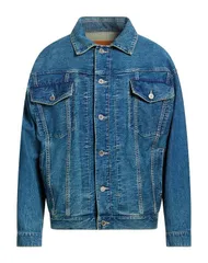ヴェトモン メンズ アウター ジャケット・ブルゾン デニムブルゾン VETEMENTS Blue ブルーのサムネイル