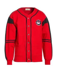 メゾンキツネ メンズ アウター ジャケット・ブルゾン MAISON KITSUN Red レッドのサムネイル