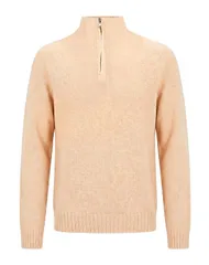 メッサジェリエ メンズ アウター ニット・セータートルネック MESSAGERIE Beige ベージュのサムネイル