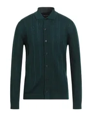 ロベルトコリーナ メンズ アウター カーディガン ROBERTO COLLINA Dark Green グリーンのサムネイル
