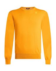 ケイウェイ メンズ トップス シャツ プルオーバー KWAY Mandarin Orange オレンジ