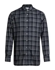 ラルディーニ メンズ トップス シャツ LARDINI Charcoal チャコールのサムネイル
