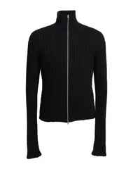 アクネ ストゥディオズ メンズ アウター カーディガン ファスナー付きニット ACNE STUDIOS Black ブラックのサムネイル
