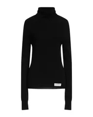 バルマン メンズ アウター ニット・セータートルネック BALMAIN Black ブラックのサムネイル