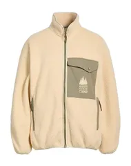 メゾンキツネ メンズ アウター ジャケット・ブルゾン ボンバージャケット MAISON KITSUN Beige ベージュのサムネイル