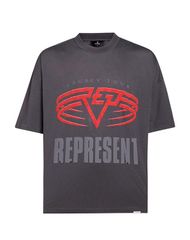 リプレゼント メンズ トップス Tシャツ REPRESENT Gray グレー