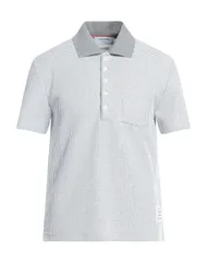 トムブラウン メンズ トップス ポロシャツ THOM BROWNE Gray グレーのサムネイル