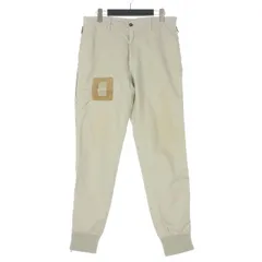 マルタンマルジェラ 10 Martin Margiela 10 12SS サイドジップリブパンツ 46 オフホワイト S30KA0264 国内正規のサムネイル