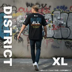 1774 DISTRICT トップス Tシャツ ブラック XLのサムネイル