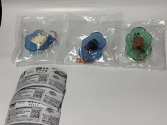 もっちりアニマル 水中のぞき見マスコット 3点セット ガチャ 未開封のサムネイル