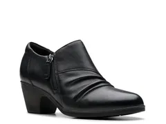 クラークス レディース シューズ ブーツ・レインブーツ Clarks Emily Braley Bootie Black ブラックのサムネイル