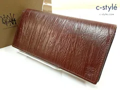 E130 [人気] COCOMEISTER ココマイスター 長財布 茶系 ゴーストタウン スラッギング サンセットアイランド | ★のサムネイル