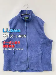 L.L.Bean エルエルビーン ベスト L-REG パープル 無地 ワンポイント ブランドロゴ レディースのサムネイル