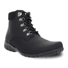 プロペット レディース シューズ ブーツ・レインブーツ アンクル Propet Dani Womens WaterResistant Ankle Boots Black ブラックのサムネイル