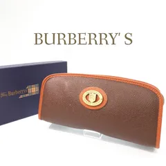 美品 BURBERRY'S バーバリーズ Burberry バーバリー ペンケース ポーチ PVC ブラウン 小物入れ レディース メンズ 箱あり _201のサムネイル