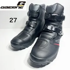 【美品】GAERNE ガエルネ タフギア ライディングブーツ ブラック 27cmのサムネイル