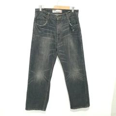 Levi's 569 ルーズストレート ブラウン ワイドデニムパンツ 33/30