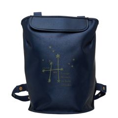 希少】エルメス 星を巡る旅展 リュック ネイビー サテン 1999 限定