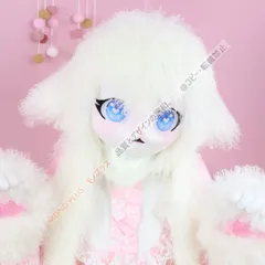 ファースーツ 着ぐるみセット 羊 白 可愛い ケモノ ファースーツ 全頭ヘッド ぬいぐるみ コスプレ コスチューム kigurumi CSZ72P162のサムネイル