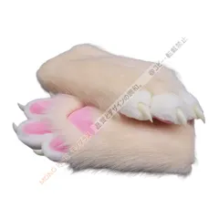 着ぐるみ ケモノ 手袋 杏色 ケモノ脚 ファースーツ ケモノ fursuit ぬいぐるみ コスプレ コスチューム kigurumi CSZ72P172のサムネイル
