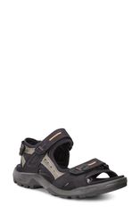 에코 남성 신발 샌들 ECCO Yucatan Sandal Black Mole Black 블랙